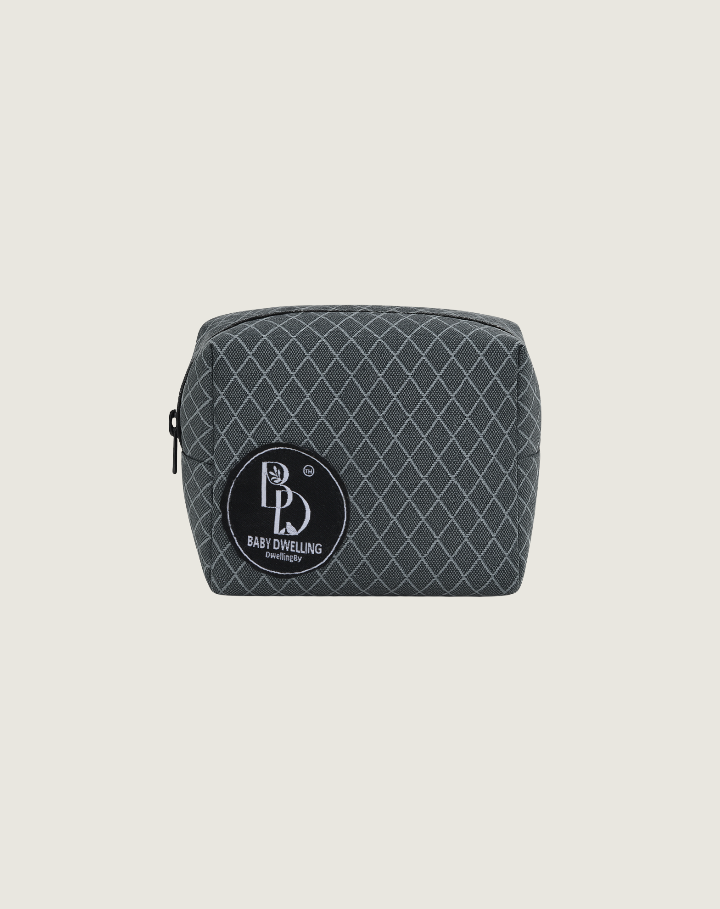 Haven Pouch Dark Grey Diamond