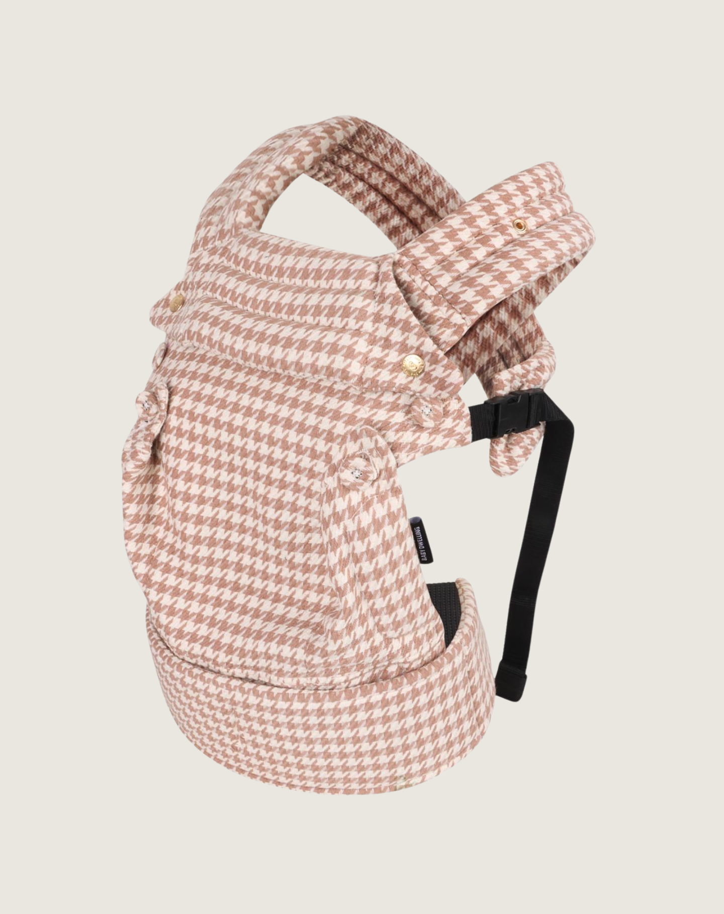 Mocha cream Houndstooth