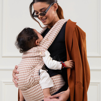 Mocha cream Houndstooth