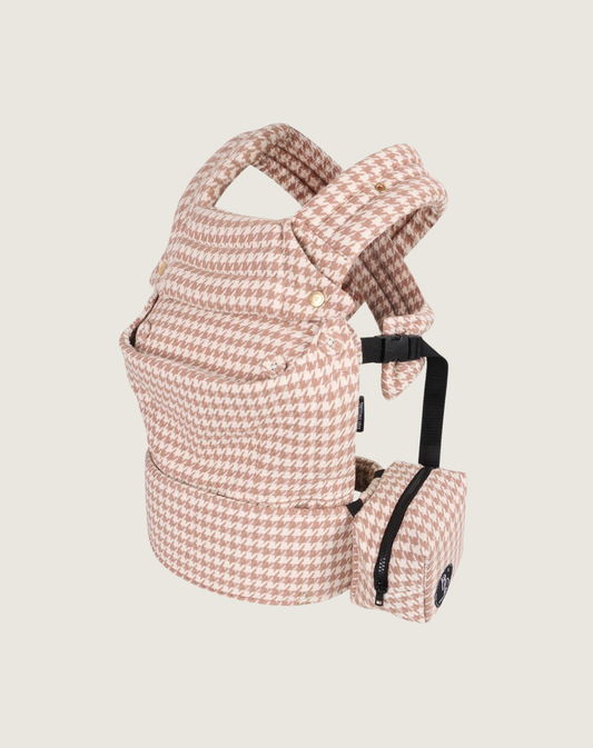 COMBO Mocha Cream Houndstooth