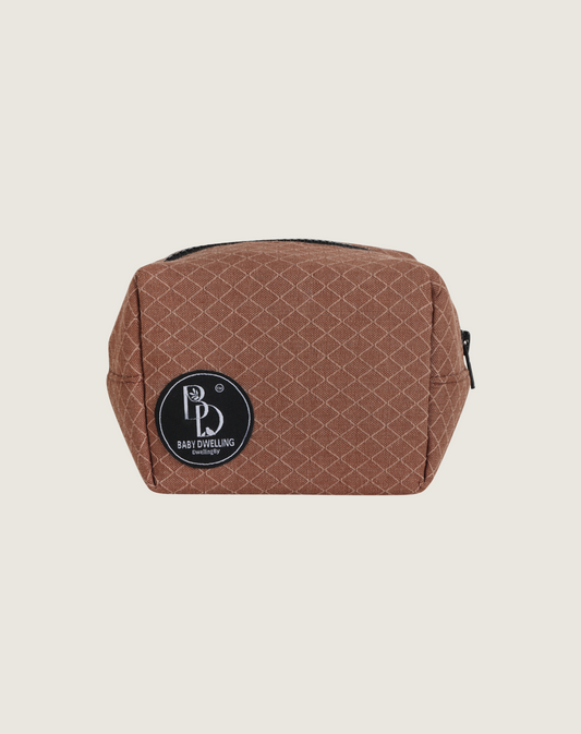 Haven Pouch Mocha Mousse Diamond
