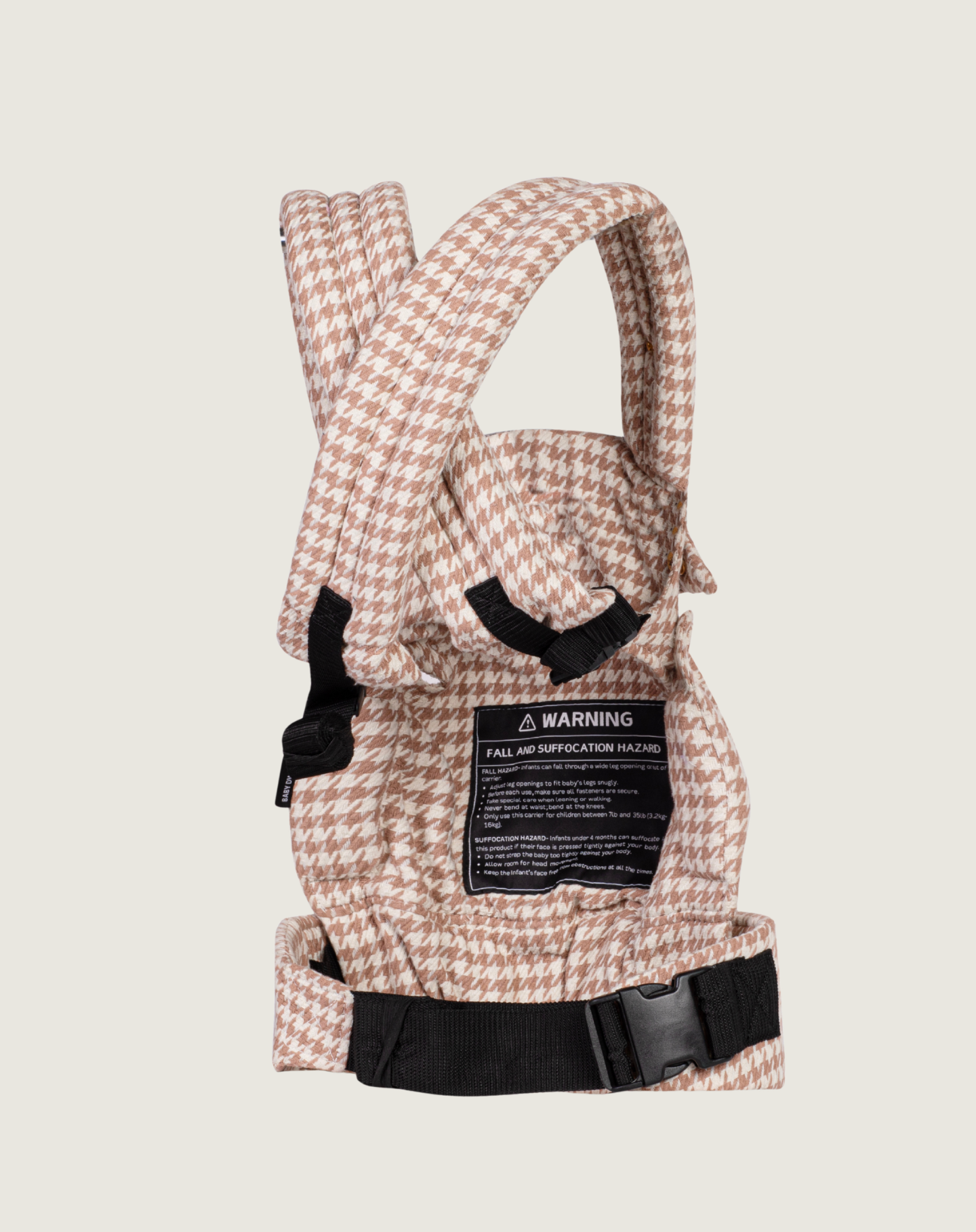 Mocha cream Houndstooth