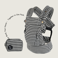 COMBO Black & White  Houndstooth