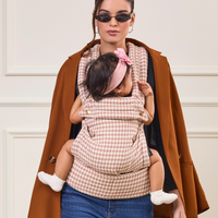 Mocha cream Houndstooth