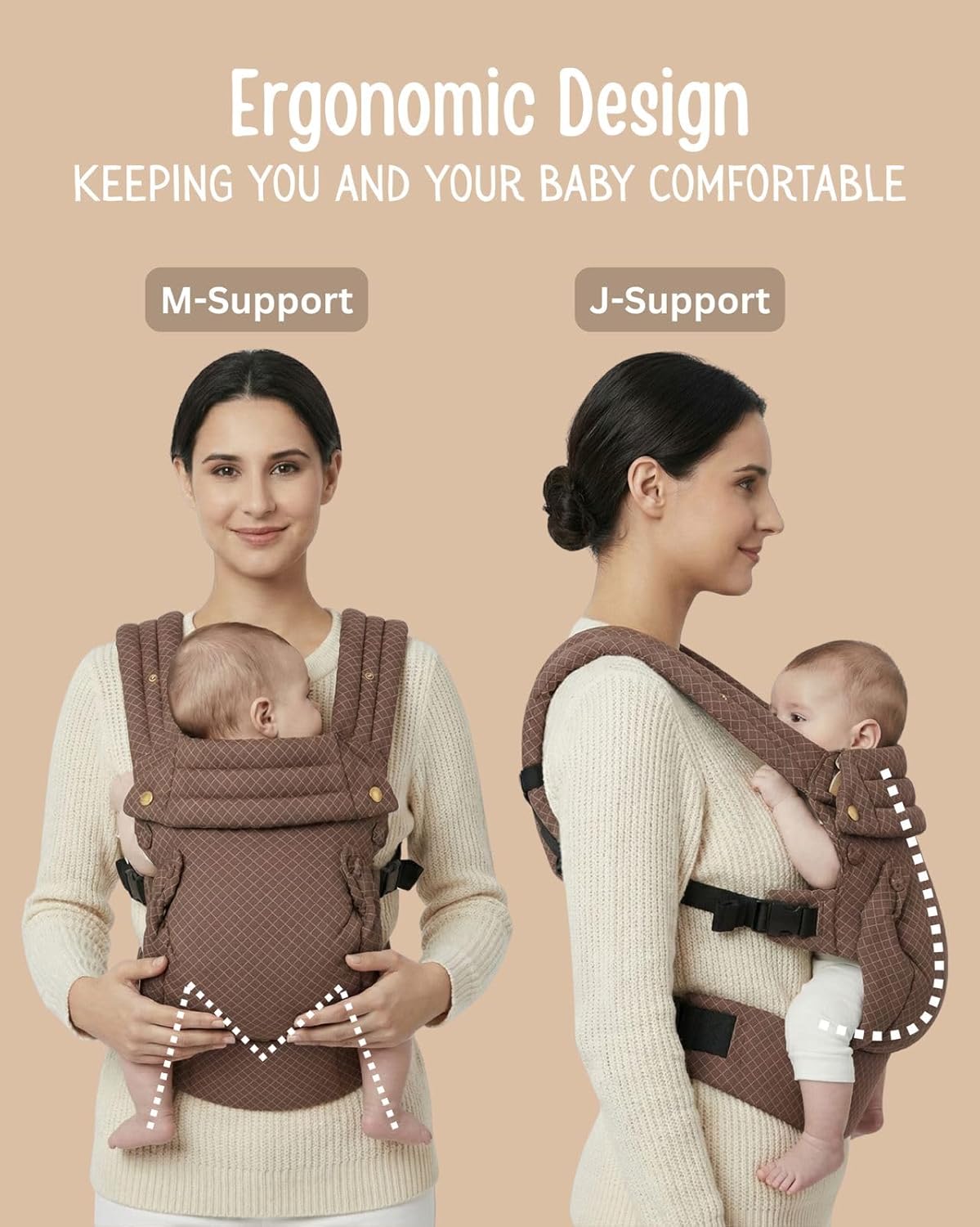 ergonomic baby carrier